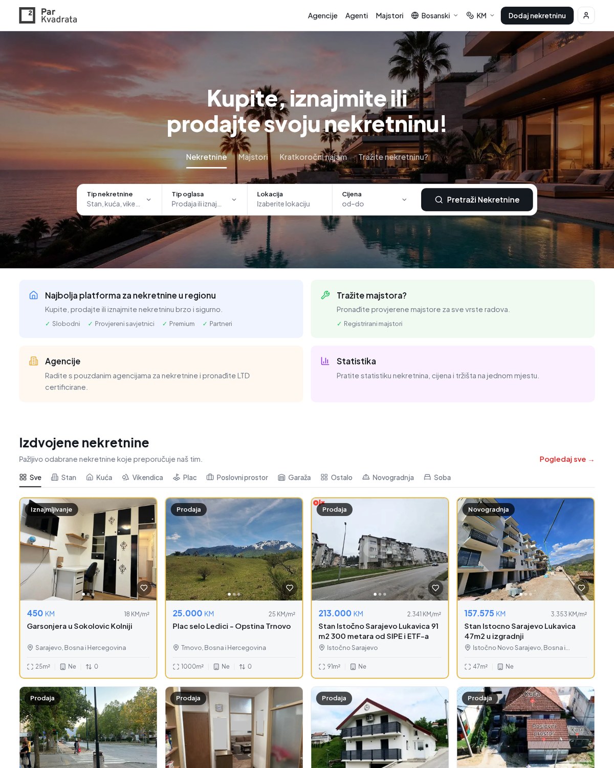 Betonska arhitektonska konstrukcija sa kamerom